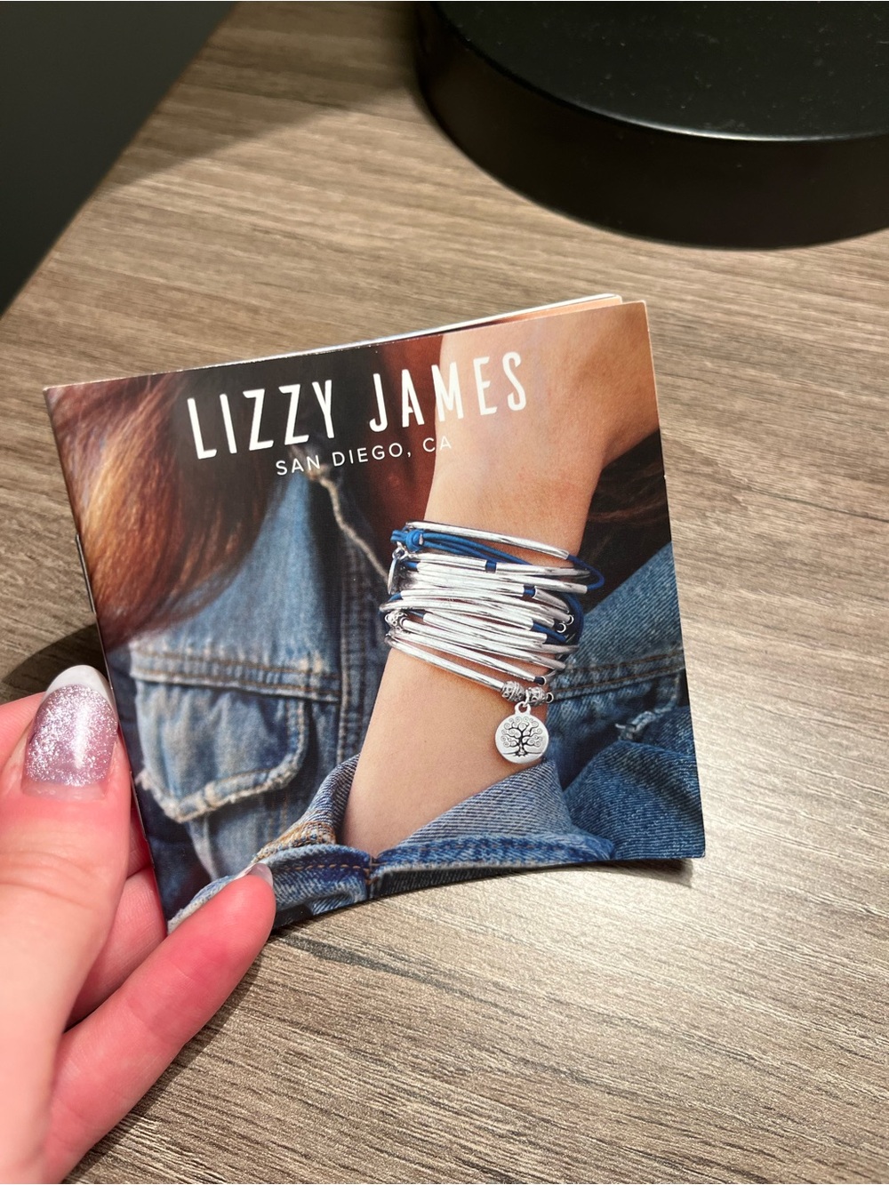 Lizzy James Blue and Silver Multi-Wrap Bracelet-Necklace